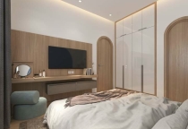 Thi công nội thất nhà phố hiện đại - Gia Đình Chị Nga (Mộc Hóa - Long An)