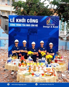 KHỞI CÔNG TÒA NHÀ CĂN HỘ CAO CẤP TẠI TP.HCM