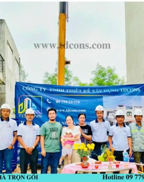 XÂY NHÀ TRỌN GÓI Gia đình Chị Nhi - Anh Phụng