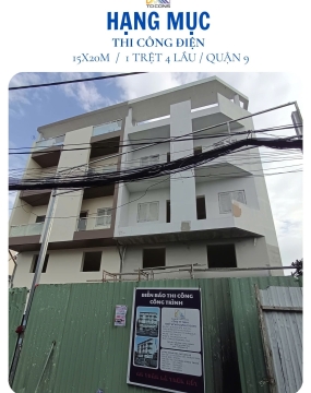 Công tác thi công tủ điện (TP Thủ Đức)